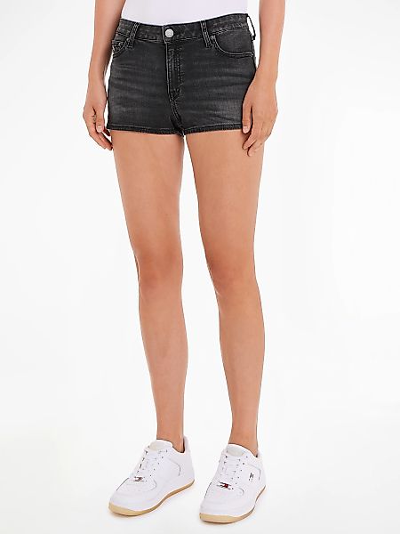 Tommy Jeans Shorts "NORA MD SHORT AH1288", mit Tommy Jeans Logo-Badge & Fla günstig online kaufen