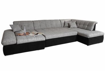 DOMO collection Wohnlandschaft "Moric U-Form, auch in Cord, Breite 353cm, v günstig online kaufen