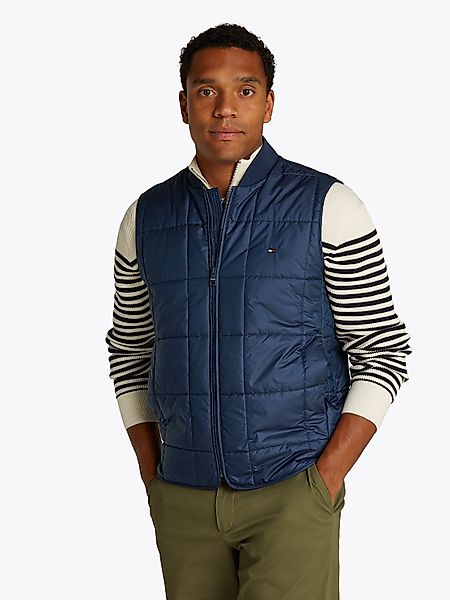 Tommy Hilfiger Steppweste "SQUARE QUILTED VEST" Mit Rundhalsausschnitt günstig online kaufen