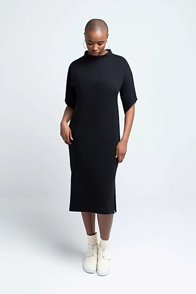 Yoko - Damen Kleid Mit Stehkragen Aus Bio-baumwolle günstig online kaufen
