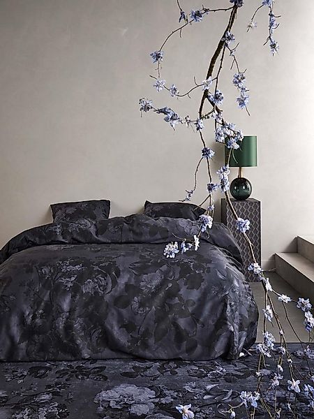 Essenza Bettwäsche Floor, Satin, 3 teilig, mit floralem Muster günstig online kaufen