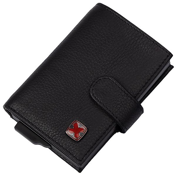 Travel N Meet Geldbörse Herren RFID Leder Geldbörse Brieftasche Portemonnai günstig online kaufen