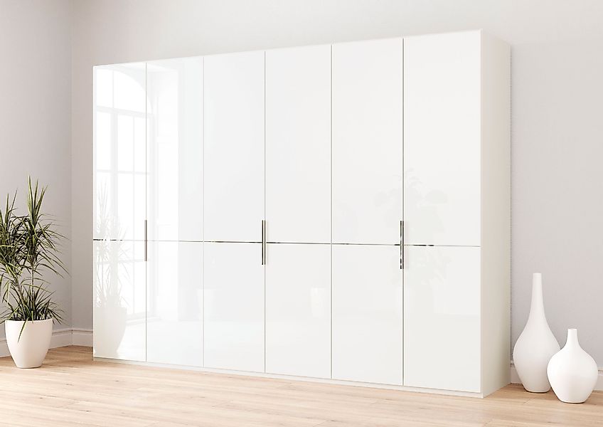 Musterring Kleiderschrank "Imola W" Einlegeböden und Kleiderstangen,mit Gla günstig online kaufen