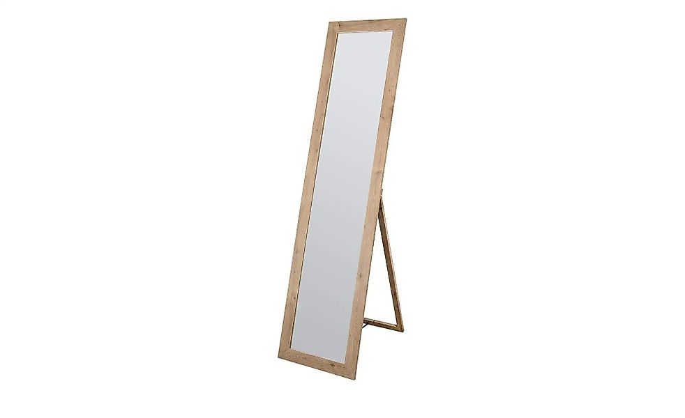 Standspiegel  Muscoline ¦ holzfarben ¦ Glas,Aluminium,Holzwerkstoff ¦ Maße günstig online kaufen