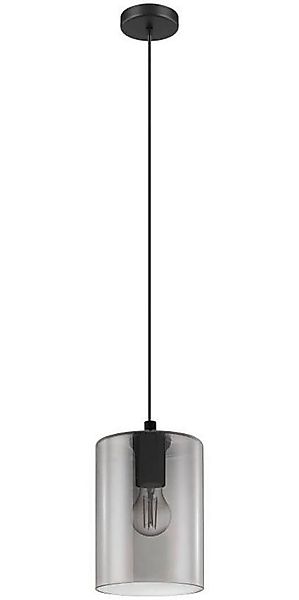 EGLO Pendelleuchte CADAQUES 1 Pendellampe, schwarz, günstig online kaufen
