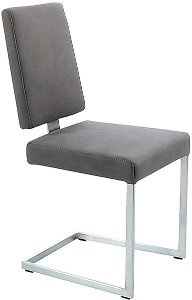 K+W Komfort & Wohnen Freischwinger () stabiles Hochkantgestell, in Leder od günstig online kaufen