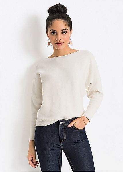 bonprix Strickpullover Oversize-Ripp-Pullover günstig online kaufen