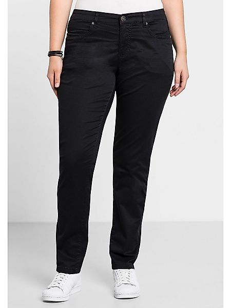 Sheego Stretch-Hose Große Größen in schmaler günstig online kaufen