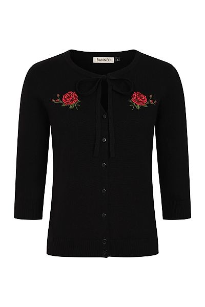 Banned Strickjacke Mia Rose Garden Cardigan günstig online kaufen