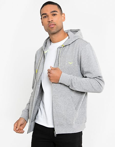 Threadbare Sweatjacke Through Tangerine mit Kapuze günstig online kaufen