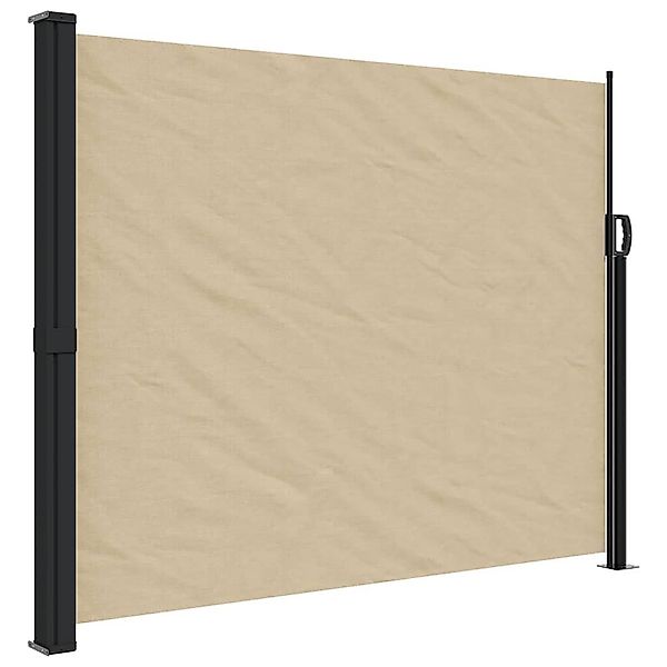 vidaXL Seitenmarkise Seitenmarkise Ausziehbar Beige 170x300 günstig online kaufen