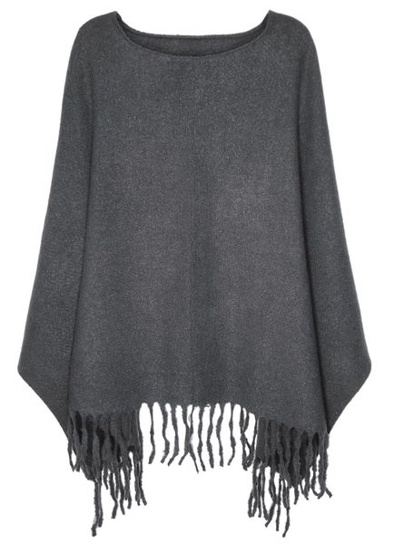 dy_mode Strickponcho Kuscheliger Damen Strickponcho mit günstig online kaufen