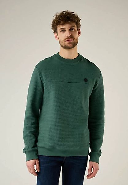 STREET ONE MEN Sweatshirt, mit Struktur günstig online kaufen