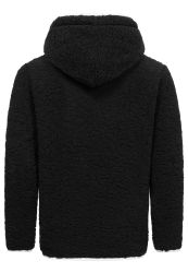 Amaci&Sons Kapuzenpullover SUNNYVALE Kapuzenpullover Teddyfell Herren günstig online kaufen