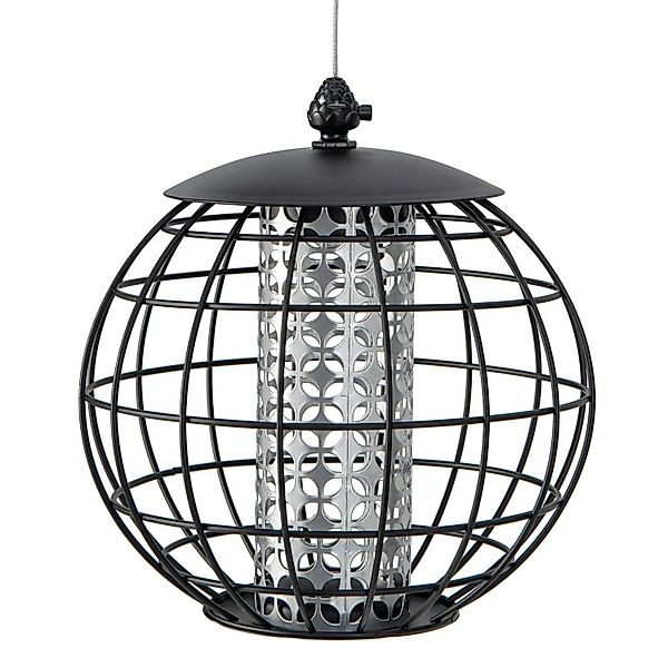 Costway Vogelfutterhaus Zum Aufhängen Schwarz günstig online kaufen