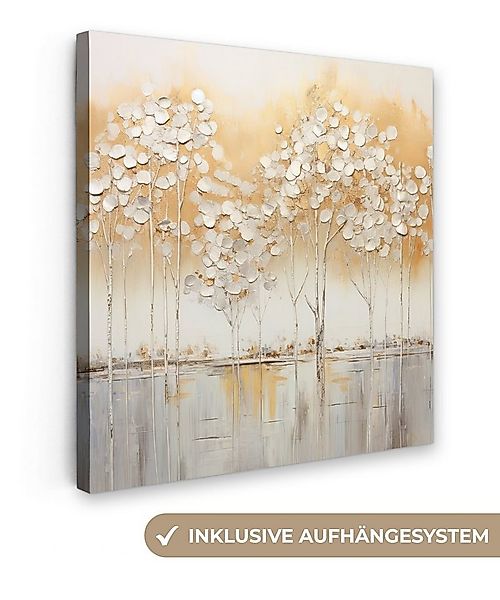 OneMillionCanvasses® Leinwandbild Bäume - Kunst - Acryl - Natur, Fotodruck günstig online kaufen