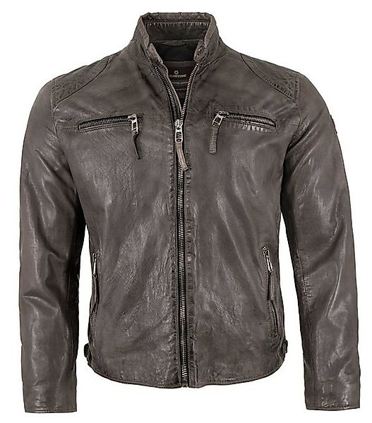 Milestone Lederjacke MSBruno Milestone - Herren Lederjacke Lammnappa grau günstig online kaufen