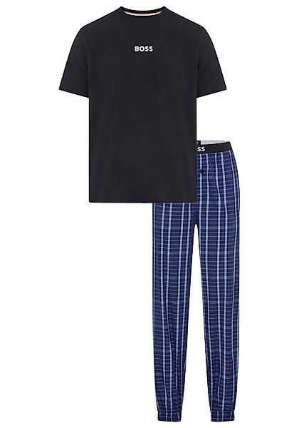 BOSS Pyjama Easy Long Set TShirt (Set, 2 tlg) günstig online kaufen