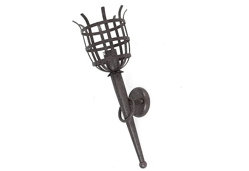 Home4Living Wandleuchte Wandfackel Wandlampe E27 Fackelleuchte Rostoptik 53 günstig online kaufen