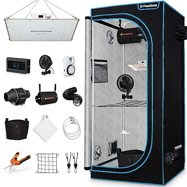 Plantiflex Gewächshaus Growbox Komplettset – Professional günstig online kaufen