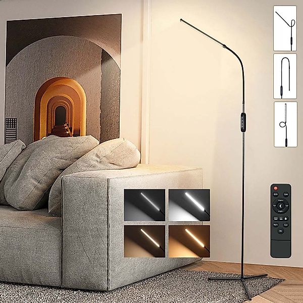 LMaxhome LED Stehlampe Stehleuchte Dimmbar Leselampe günstig online kaufen