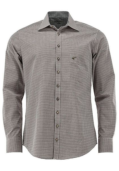 OS Trachten Trachtenhemd Wacodu Langarmhemd mit Hirsch-Stickerei auf der Br günstig online kaufen