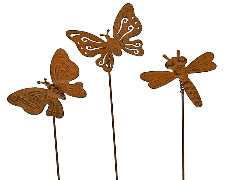 Decoris season decorations Gartenstecker Gartenstecker Insekten 13x50cm Met günstig online kaufen