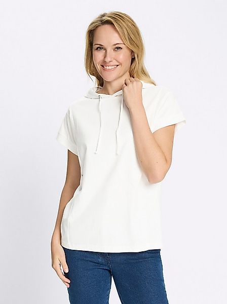 Sieh an! T-Shirt Kapuzen-Shirt Extra kurz günstig online kaufen