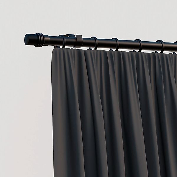 indeko Gardinenstange "Zylinder" Ø 16 mm 1 läufig-läufig Wunschmaßlänge günstig online kaufen