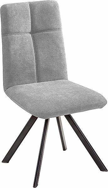 massivline&more 4-Fußstuhl "Kristin, Stuhl, Esszimmerstuhl, Küchenstuhl", 2 günstig online kaufen
