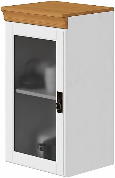 Home affaire Hängeschrank "Rügen", Breite 40 cm, Kiefer massiv, Tür mit Gla günstig online kaufen