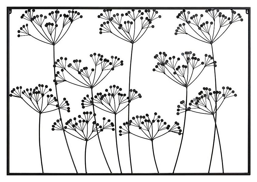 BOLTZE GRUPPE GmbH Wanddekoobjekt LONTANA, 110 x 75 cm, Schwarz, Eisen (1 S günstig online kaufen