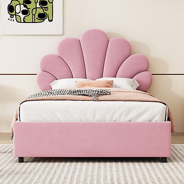 REDOM Polsterbett Kinderbett Stauraumbett Funktionsbett Doppelbett günstig online kaufen