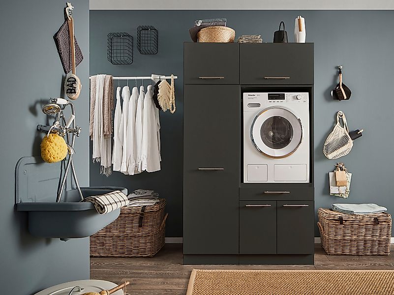 Laundreezy Mehrzweckschrank-Set LAUNDREEZY LDSK7, Breite 117,5 günstig online kaufen
