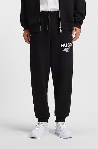 HUGO Blue Jogginghose Nevez mit Beinbündchen und Oversize-Passform günstig online kaufen