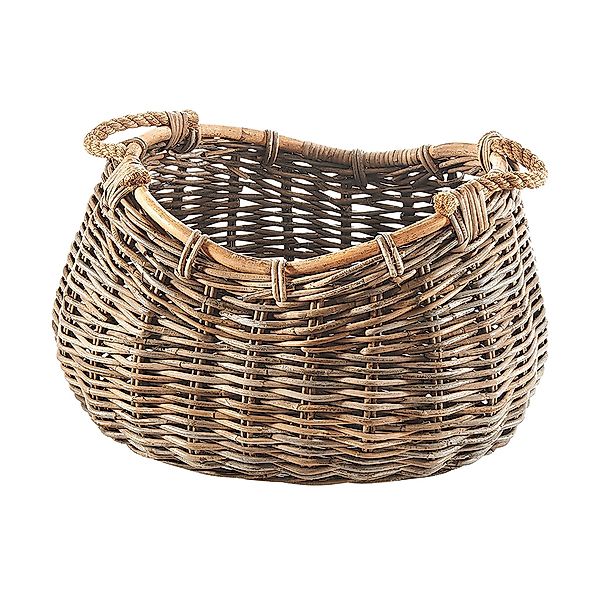 Kobolo Aufbewahrungskorb Korb aus Rattan kubu günstig online kaufen