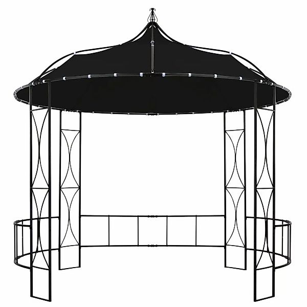 Pavillon 300 X 290 Cm Anthrazit Rund günstig online kaufen