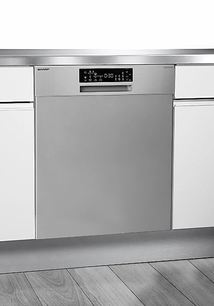 Sharp Unterbaugeschirrspüler "QW-NA25GU44BS-DE" 14 Maßgedecke günstig online kaufen