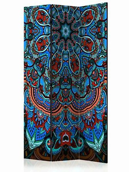 artgeist Paravent Blue Fantasy [Room Dividers] blau-kombi Gr. 135 x 172 günstig online kaufen