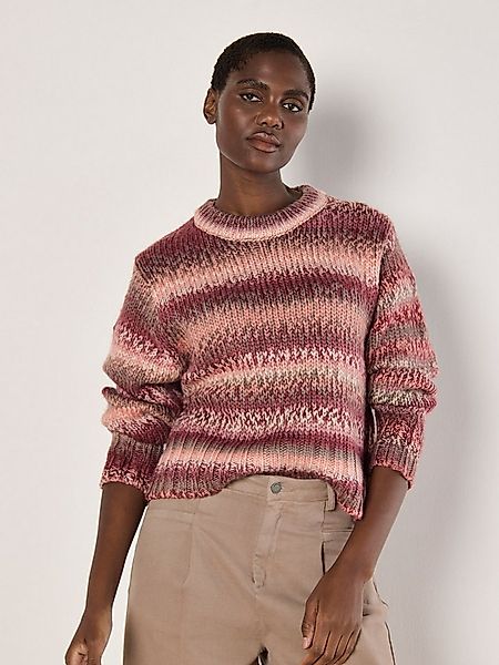 Apricot Strickpullover Multicolor Pullover aus Grobstrick günstig online kaufen