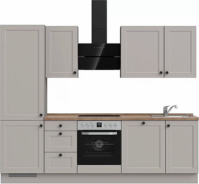 nobilia Küchenzeile ""Cascada II"", vormontiert, Breite 270 cm, Ausrichtung günstig online kaufen