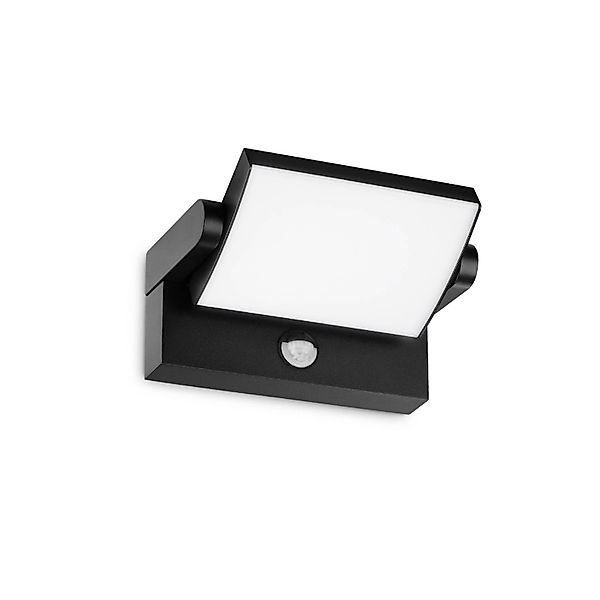 Ideal Lux LED-Außenwandleuchte Swipe Sensor, schwarz, IP54 günstig online kaufen