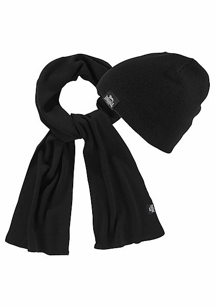 Lonsdale Strickmütze LEAFIELD Set Mütze+Schal (Packung, günstig online kaufen