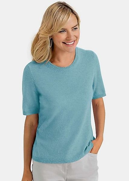 GOLDNER Kurzarmpullover Halbarmpullover mit Rundhals aus günstig online kaufen