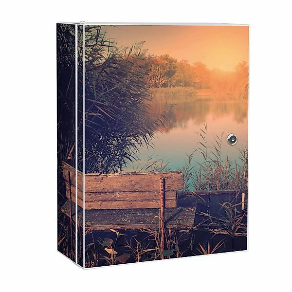 Banjado XXL Medizinschrank Abschliessbar 35x46x15cm Arzneischrank Weiß Aus günstig online kaufen