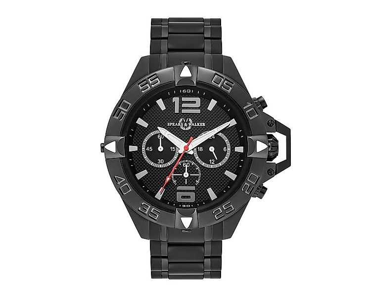 Spears & Walker Quarzuhr Varus II schwarz, mit schwarzer IP-Beschichtung günstig online kaufen