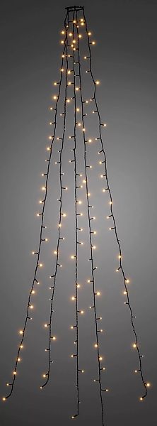 KONSTSMIDE LED-Baummantel »Weihnachtsdeko, Christbaumschmuck«, 200 St.-flam günstig online kaufen