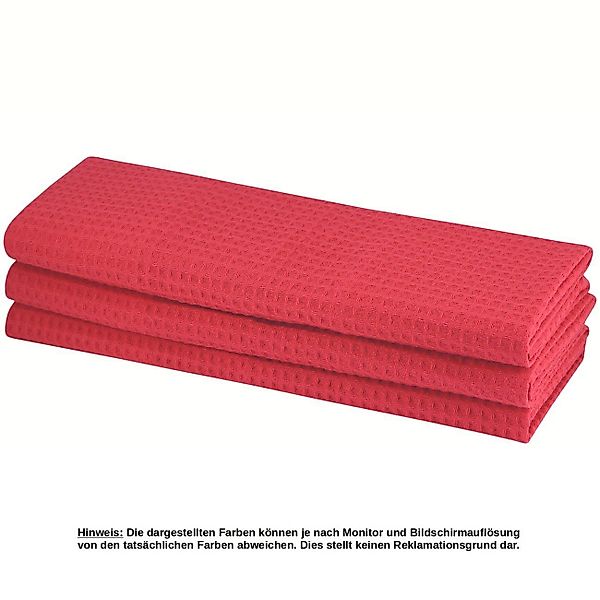 Engelland Geschirrtuch Poliertuch, (Vorteils-Set, 3-tlg., Waffel-Pique), günstig online kaufen