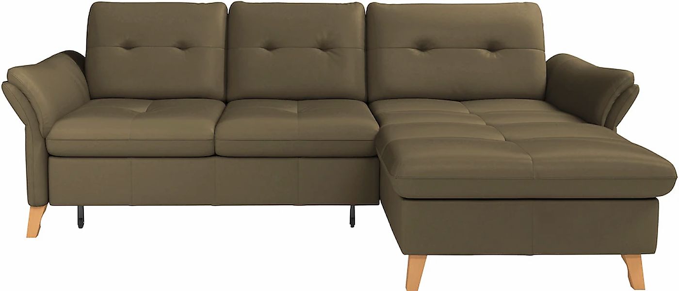 sit&more Ecksofa "Göteborg", Sitztiefenverstellung und Federkern, wahlweise günstig online kaufen