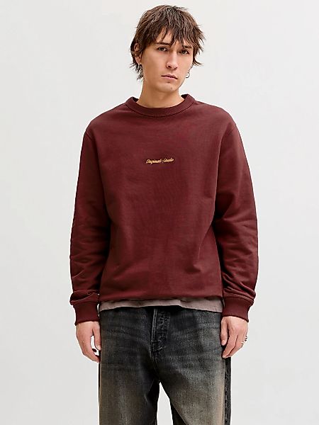 Jack & Jones Sweatshirt "JORNORREBRO EMB SWEAT CREW NOOS", mit Logo Print günstig online kaufen